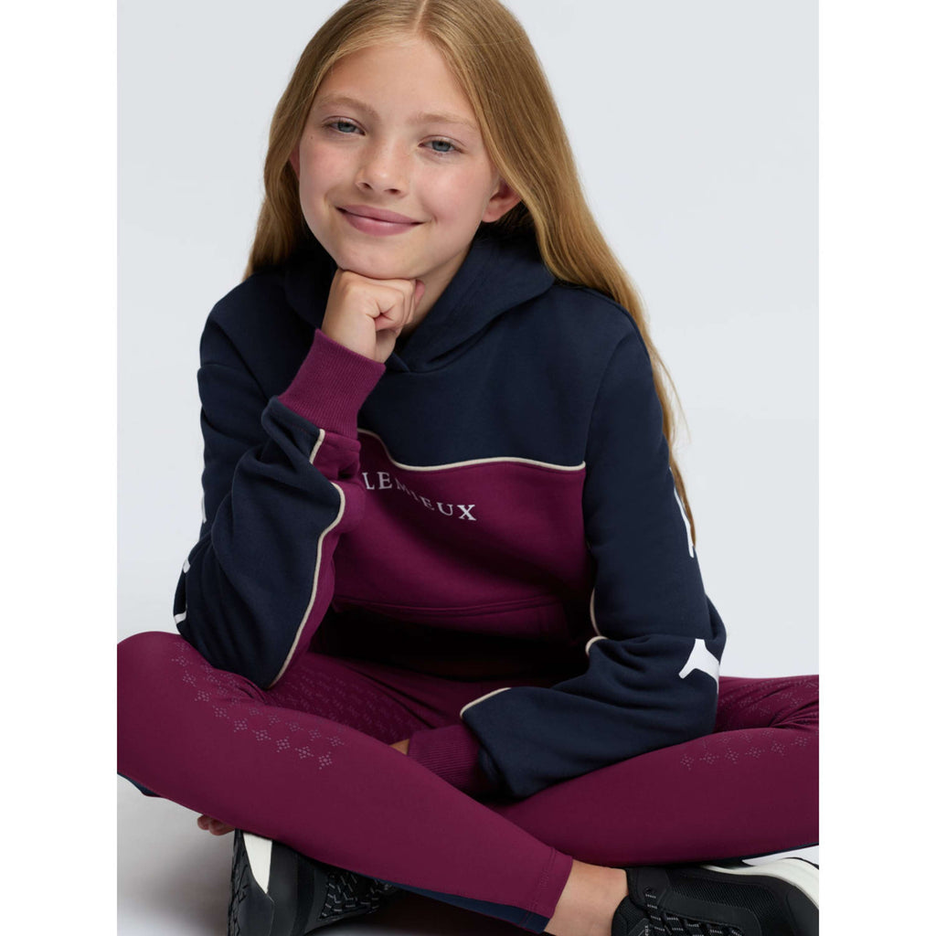 LeMieux Hoodie Sadie Kids Blackberry