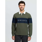 LeMieux Shirt Rugby Herren Olive
