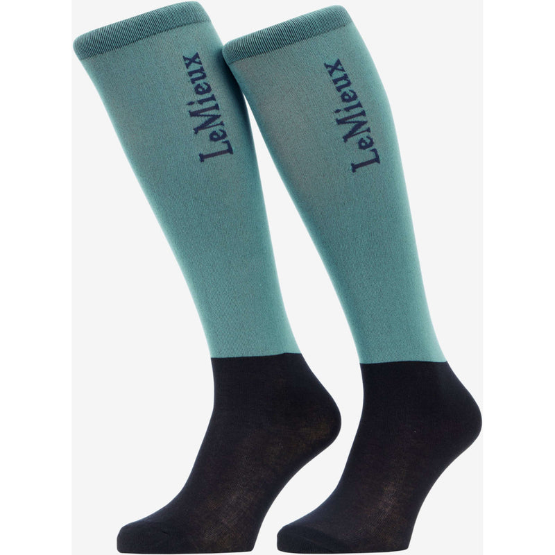 LeMieux Reitsocken Competition 2-pack Aloe