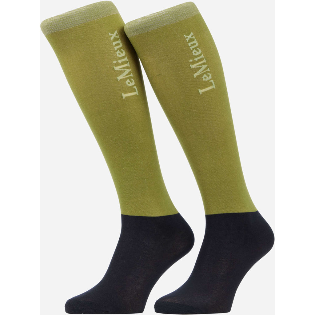 LeMieux Reitsocken Competition 2-pack Gooseberry