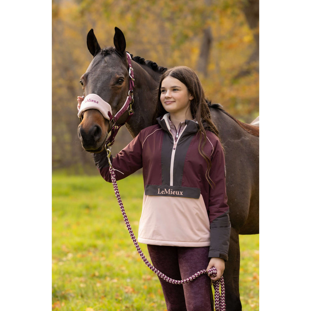 LeMieux Jacke Bailey Waterproof Anorak Kids Bramble