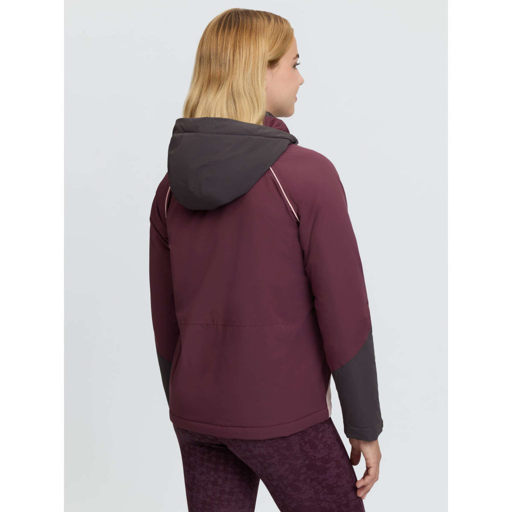 LeMieux Jacke Bailey Waterproof Anorak Kids Bramble