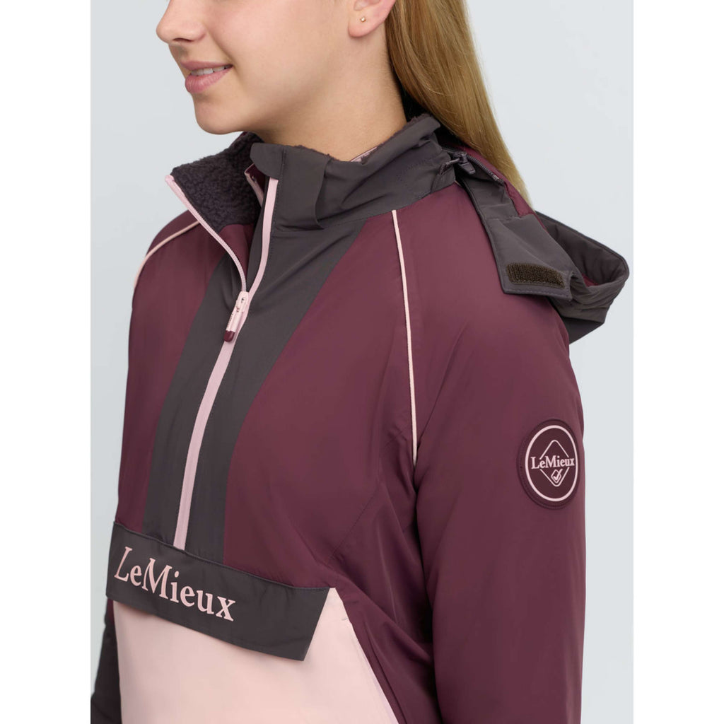 LeMieux Jacke Bailey Waterproof Anorak Kids Bramble
