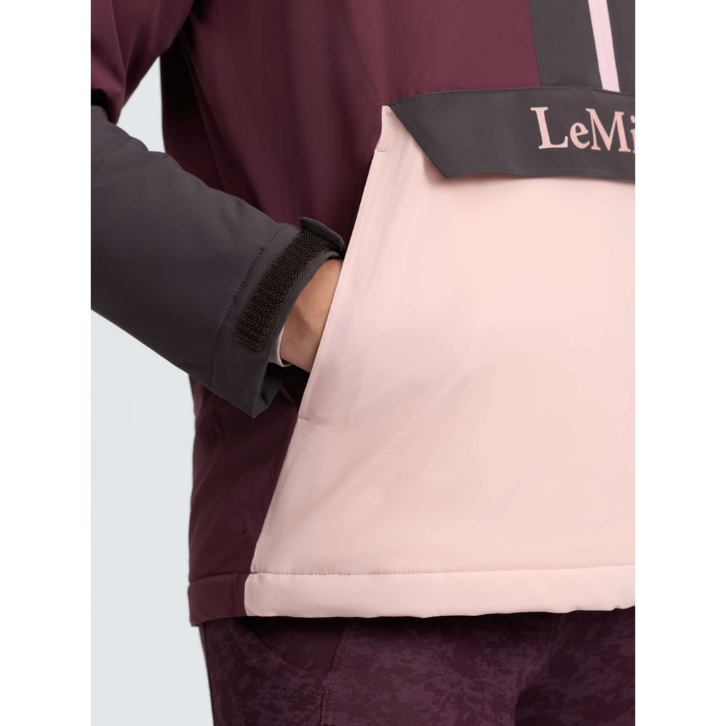 LeMieux Jacke Bailey Waterproof Anorak Kids Bramble