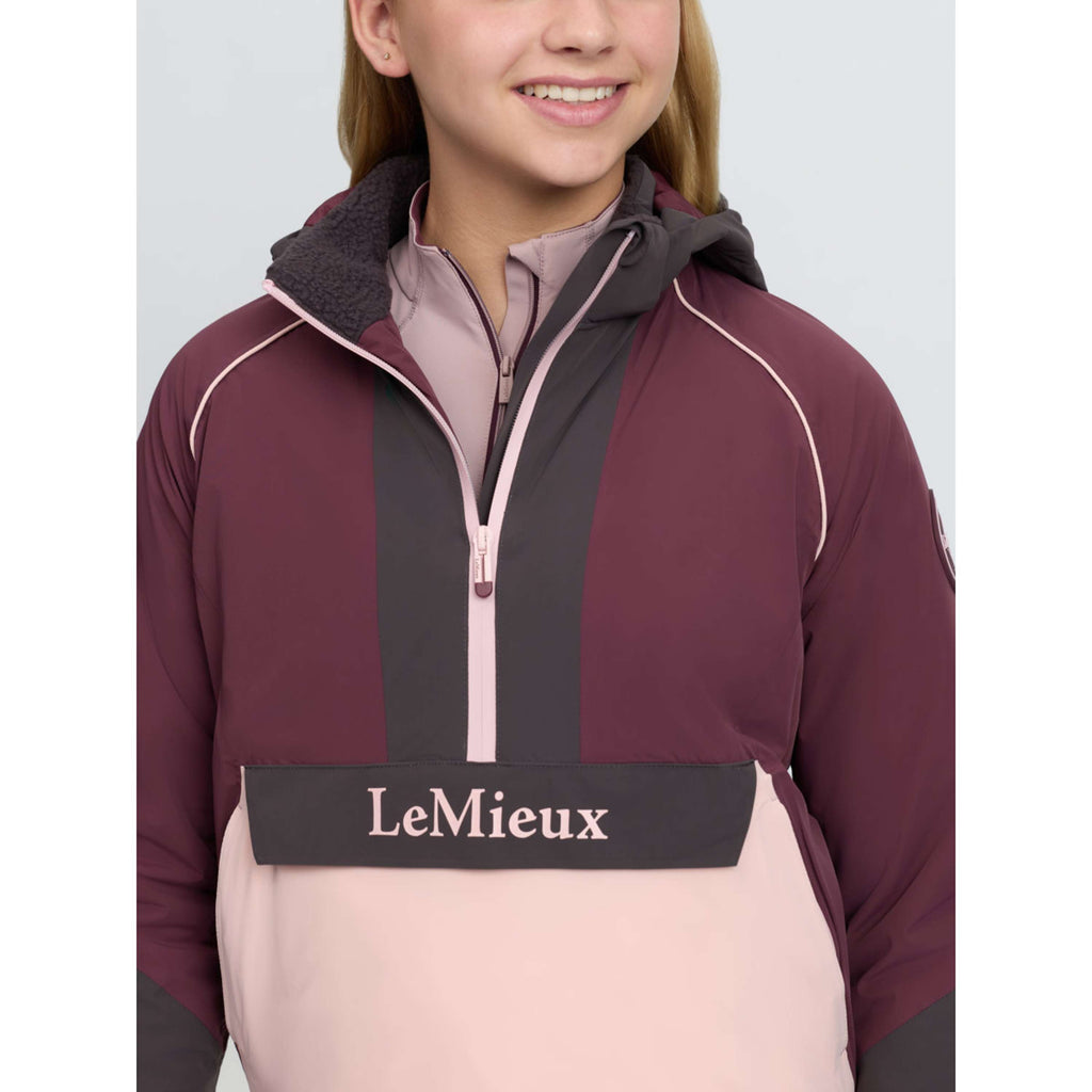 LeMieux Jacke Bailey Waterproof Anorak Kids Bramble