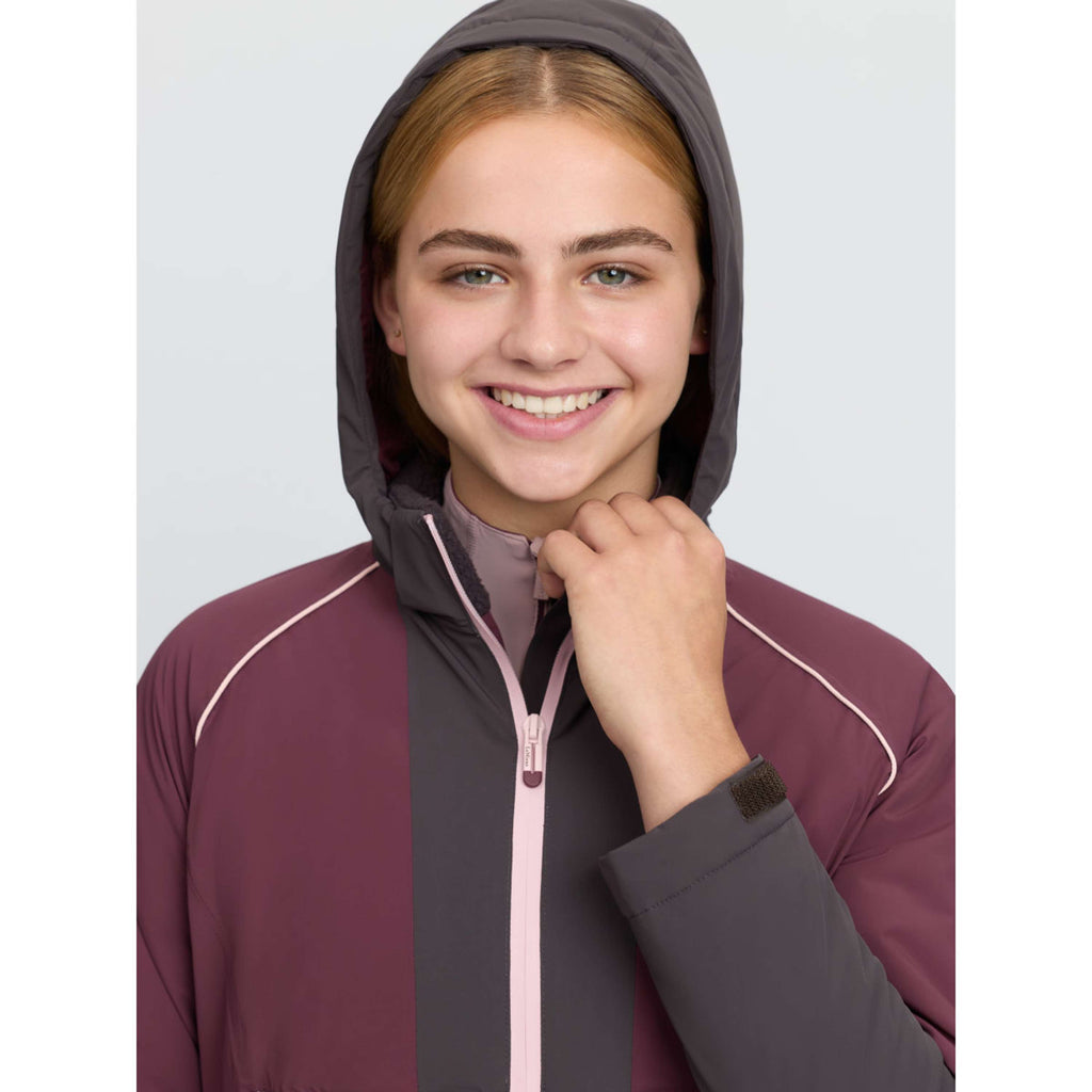 LeMieux Jacke Bailey Waterproof Anorak Kids Bramble