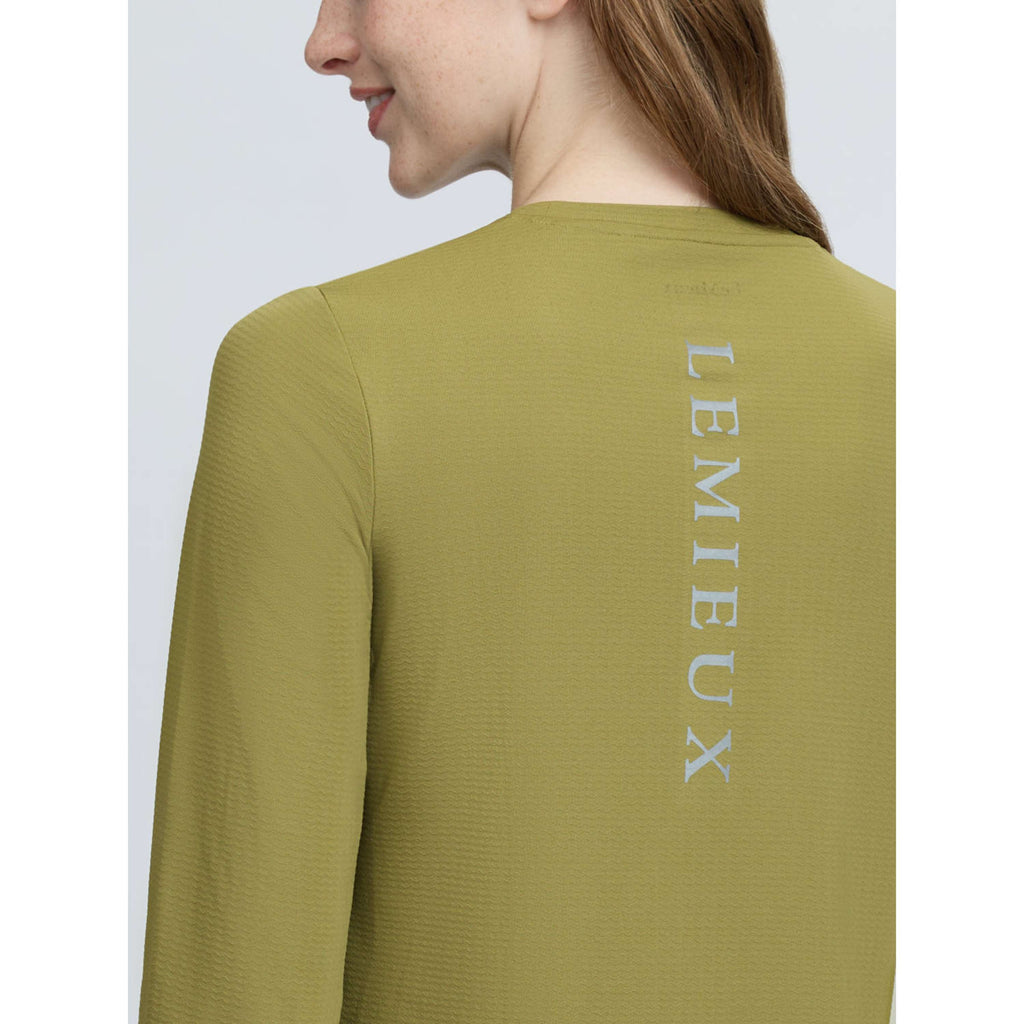 LeMieux Baselayer Sports Tee Lange Ärmel Gooseberry