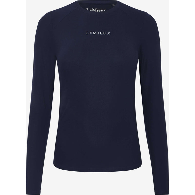 LeMieux Baselayer Sports Tee Lange Ärmel Navy