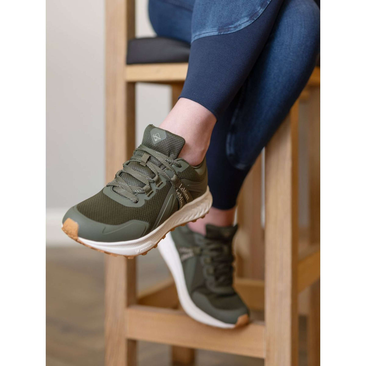 LeMieux Schuhe Trax Wasserdicht Khaki