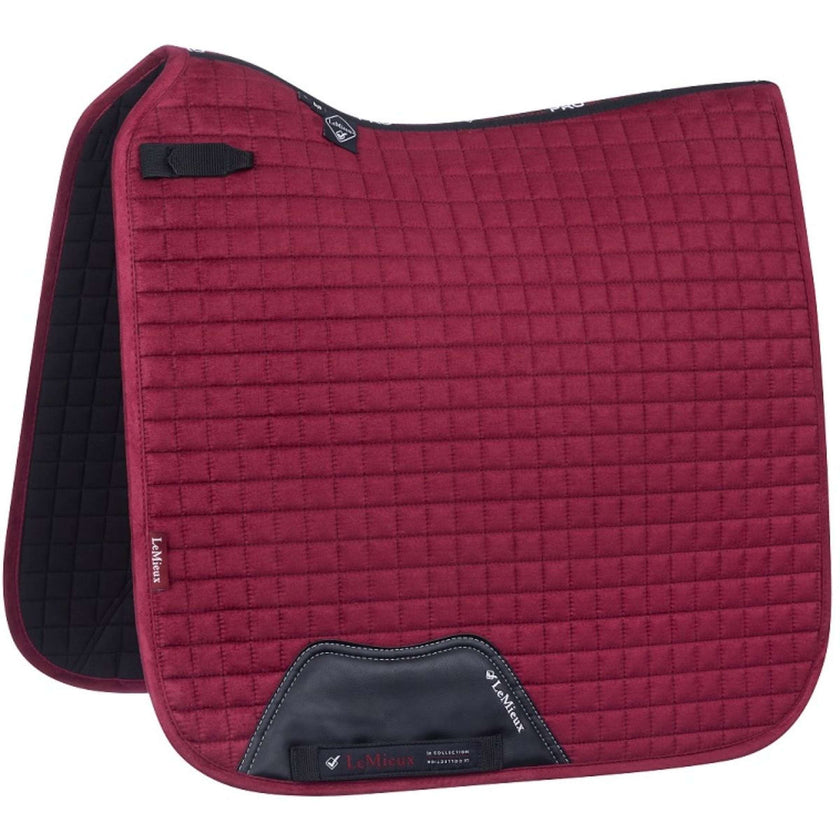 LeMieux Schabracke Luxury Square Dressur Mulberry LeMieux Schabracke Luxury Square Dressur Mulberry