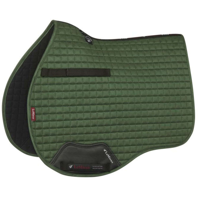 LeMieux Schabracke Luxury Square Vielseitigkeit Hunter Grün LeMieux Schabracke Luxury Square Vielseitigkeit Hunter Grün