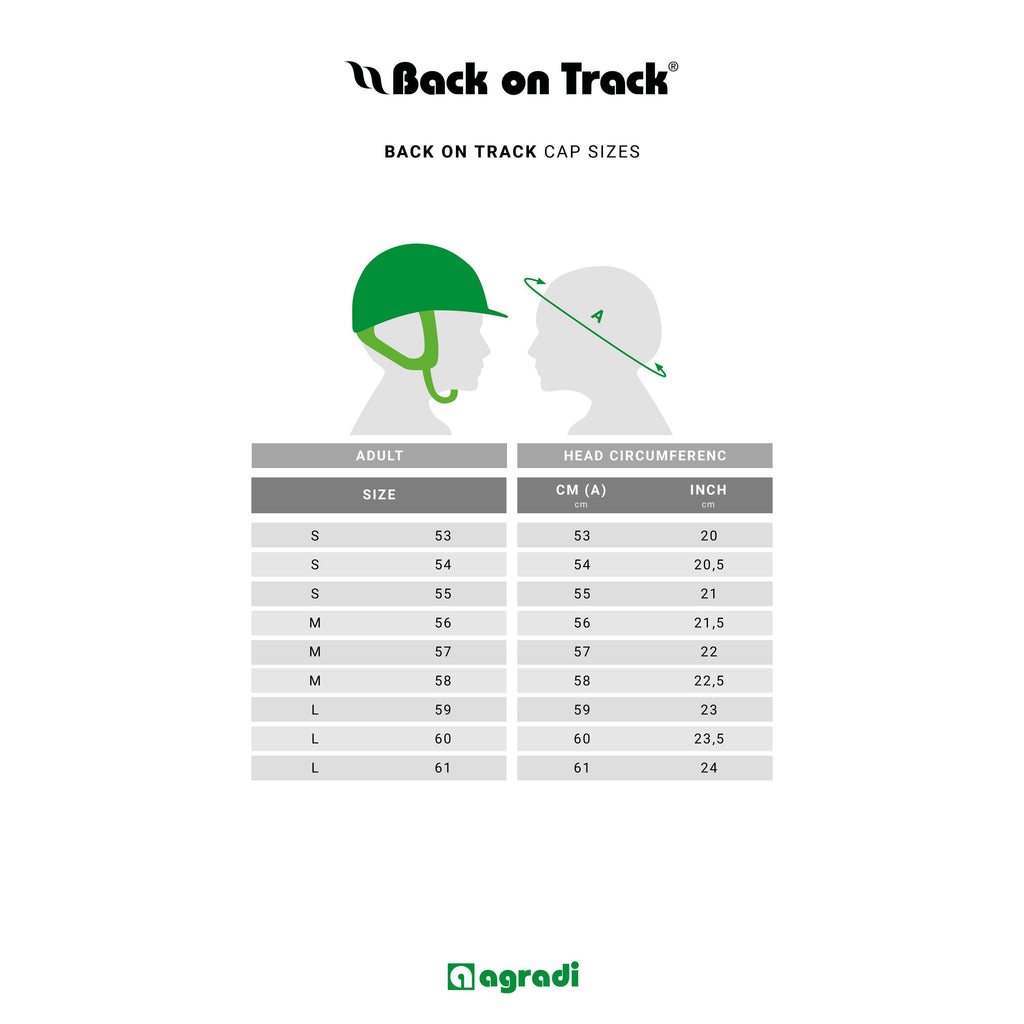 Back on Track Reithelm EQ3 Pardus Smooth Top Mips Blau