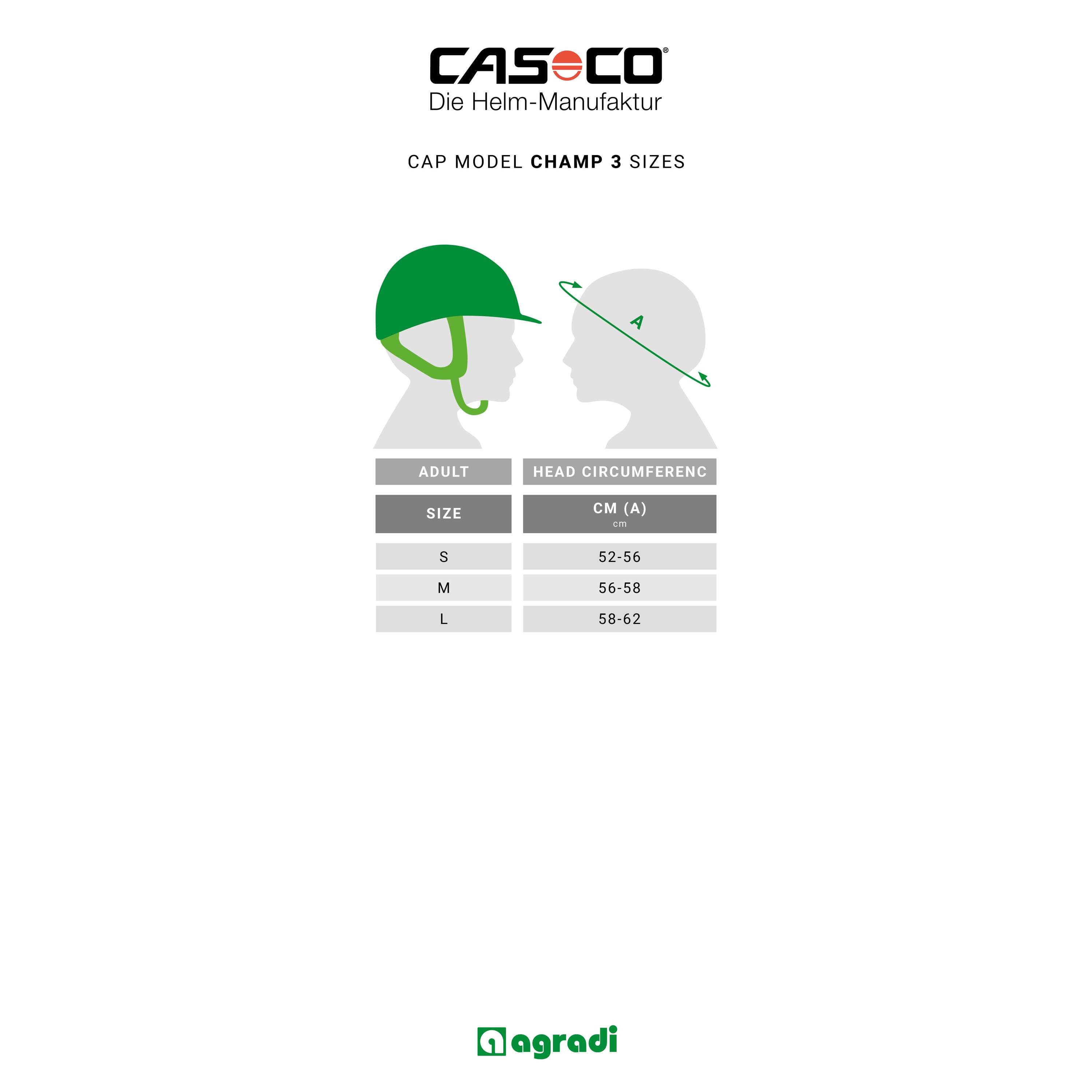 Casco Reithelm Champ Regal Green