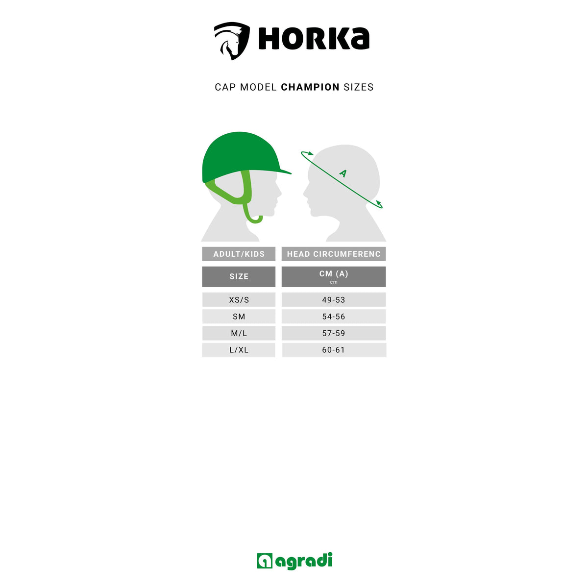 HORKA Reithelm Champion Niederländisch