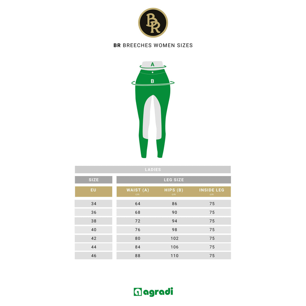 BR Reitleggings CLX Full Grip Meteorite