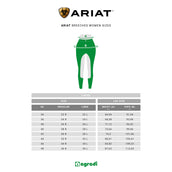 Ariat Reithose Tri Factor Grip Full Seat Fired Brick