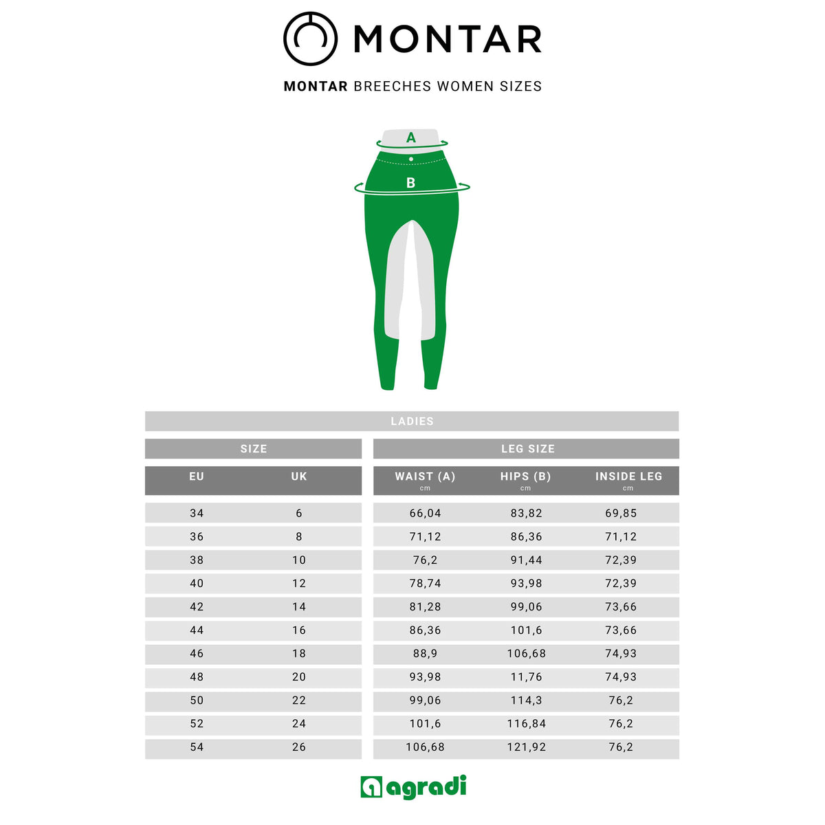 Montar Reitleggings Linnea Pull On Crystal Pocket Full Grip Grau