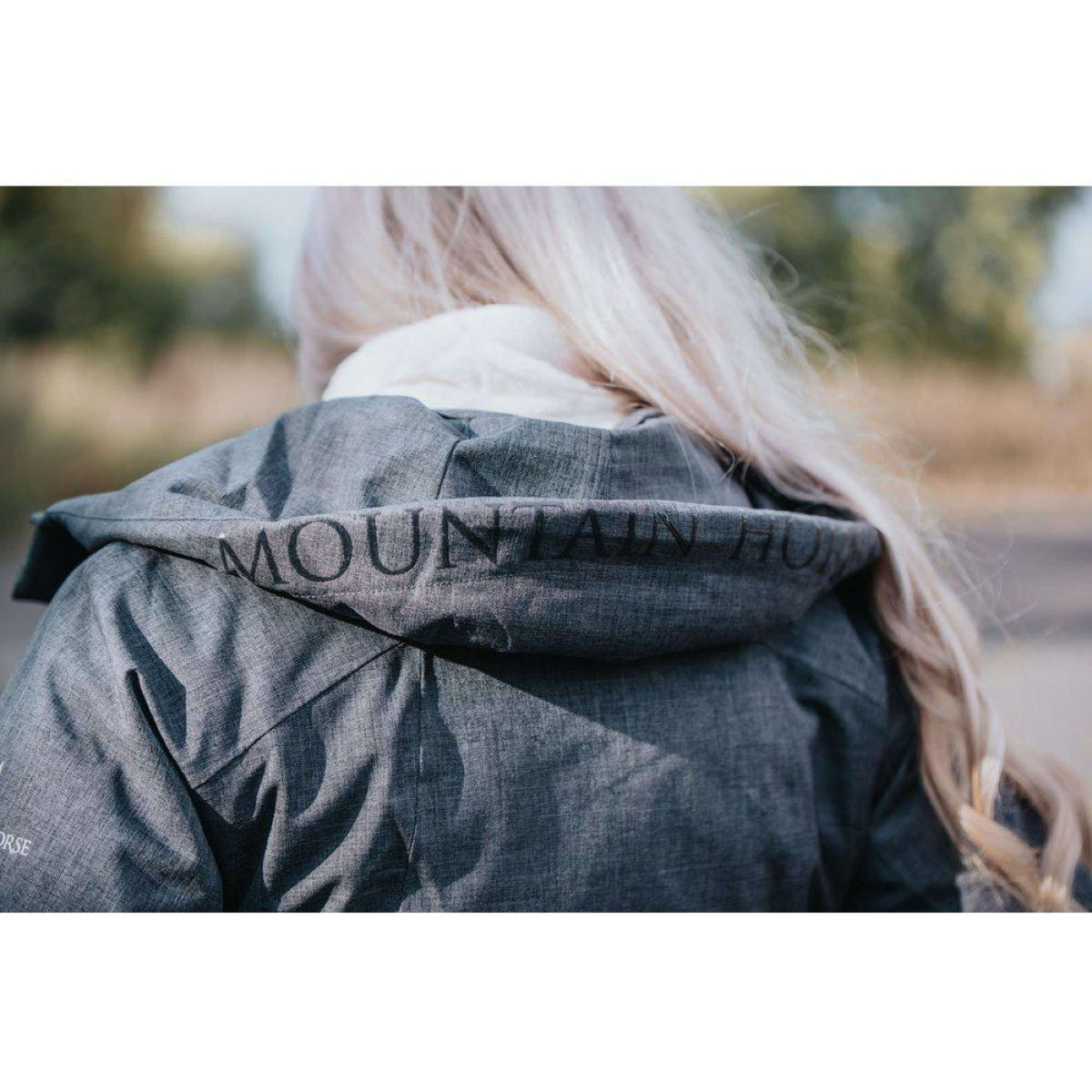 Mountain Horse Jacke Alicia Damen Grau Meliert