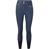 Mountain Horse Reithose Dream Denim Full Grip Denim Blau