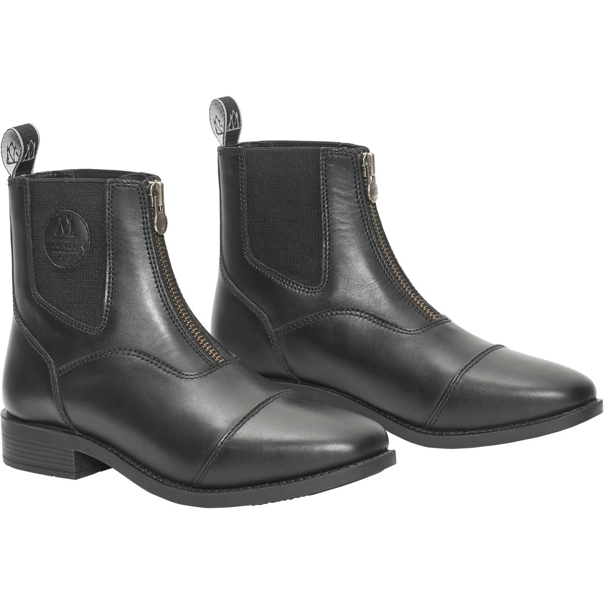 Mountain Horse Stiefeletten Freedom Front Zip Paddock Schwarz