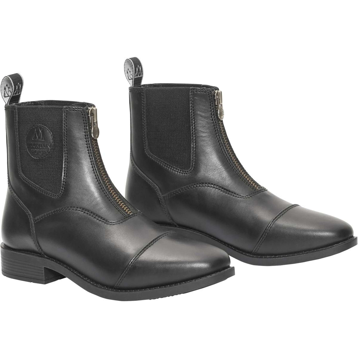 Mountain Horse Stiefeletten Freedom Front Zip Paddock Schwarz