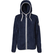 Mountain Horse Jacke Fuzzy mit Kaputze Navy