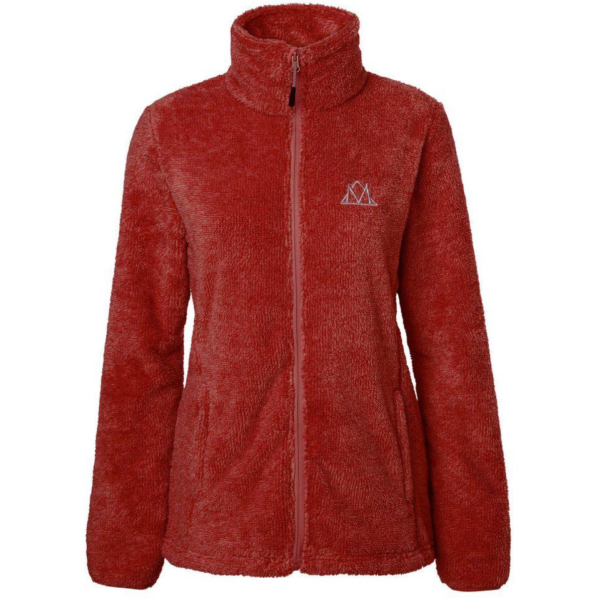 Mountain Horse Jacke Fuzzy Fleece Rot