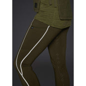 Mountain Horse Reitleggings Jade Grip Half Seat Damen Grün