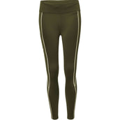 Mountain Horse Reitleggings Jade Grip Half Seat Damen Grün