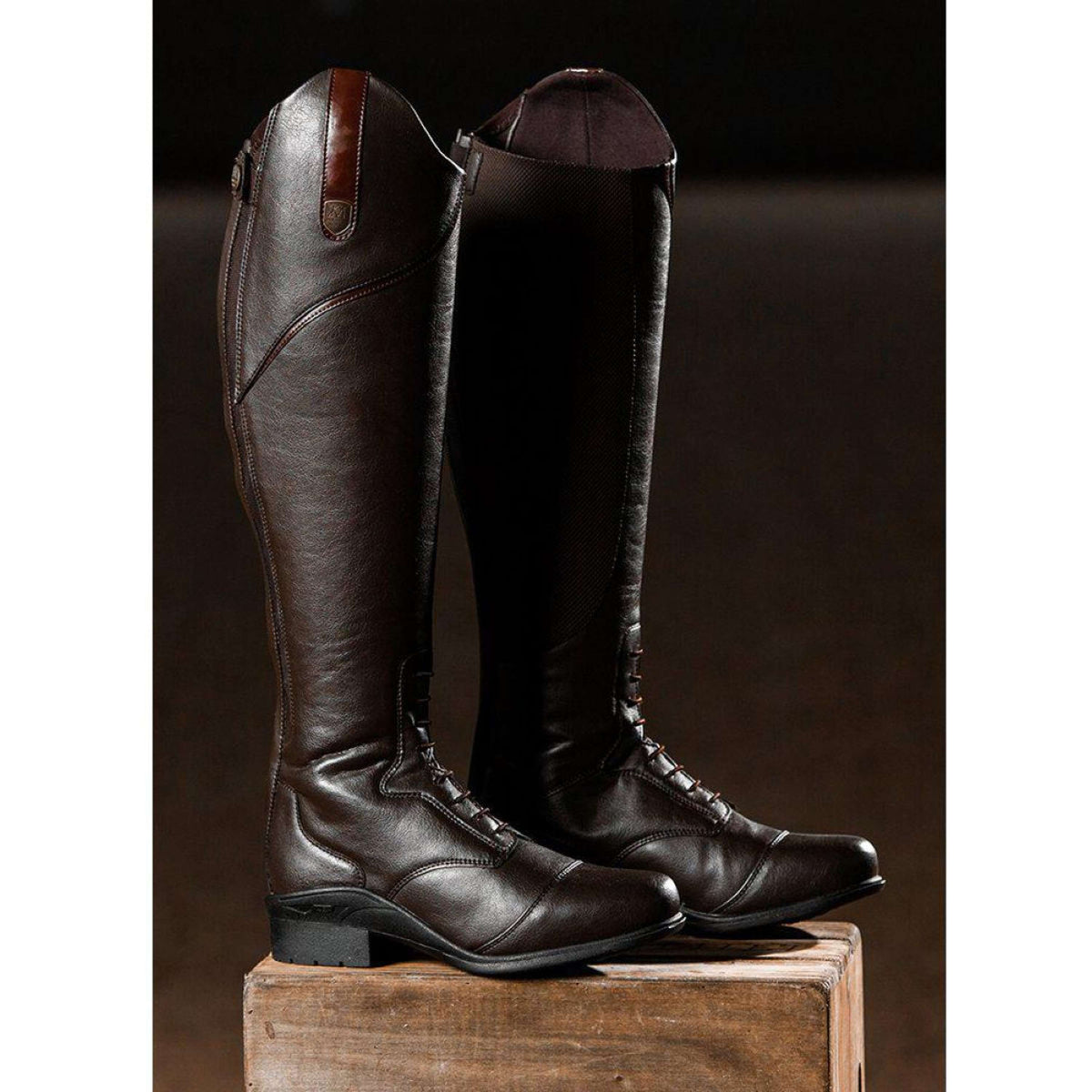 Mountain Horse Reitstiefel Veganza Braun