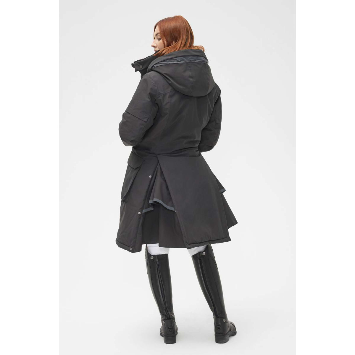 Mountain Horse Lange Jacke Saga Onyx Black