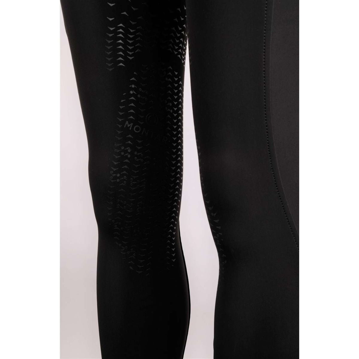 Montar Reitleggings Kinsley Full Grip Schwarz