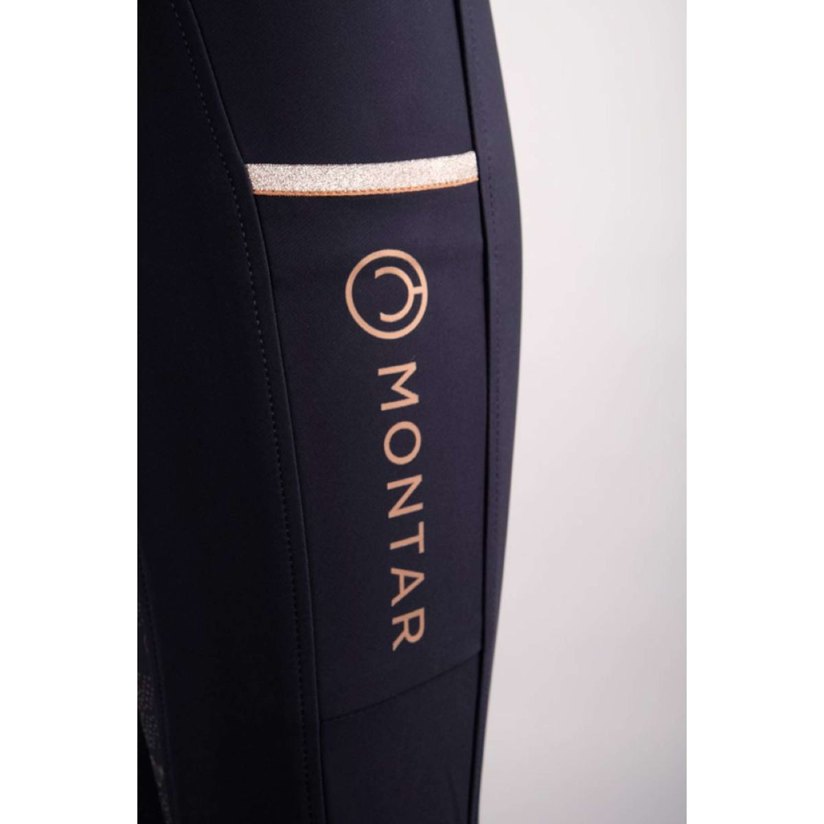 Montar Reithose Millie Rosegold Full Grip Navy