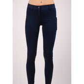 Montar Reithose Echo Rebel Knie Grip Denim