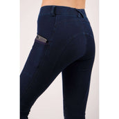 Montar Reithose Echo Rebel Knie Grip Denim