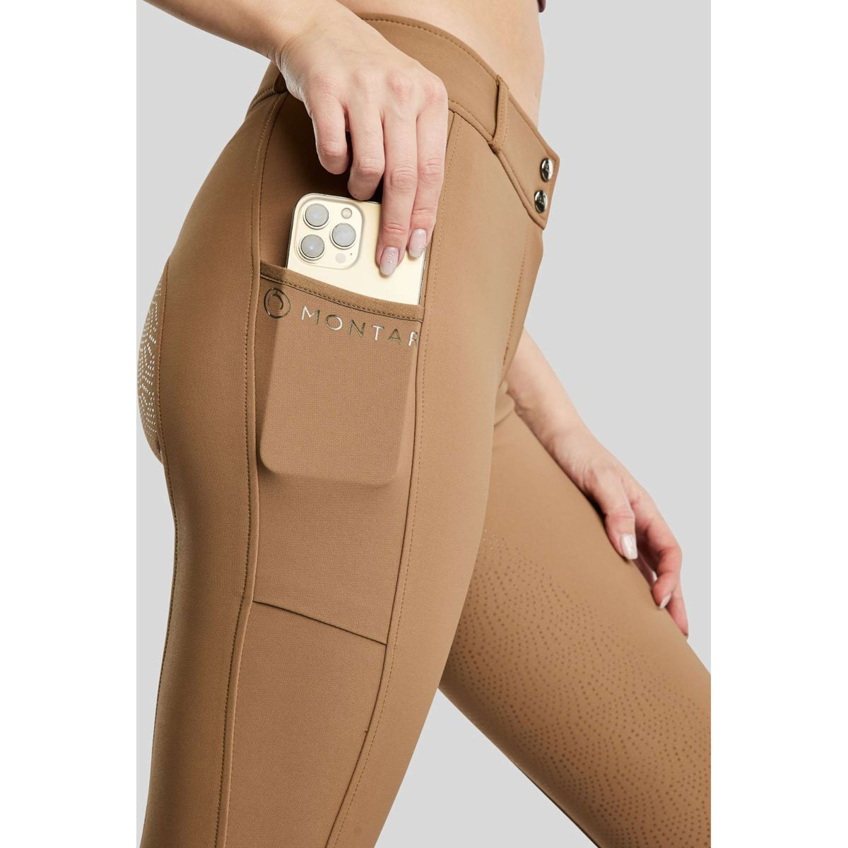 Montar Reithose Megan Full Grip Camel