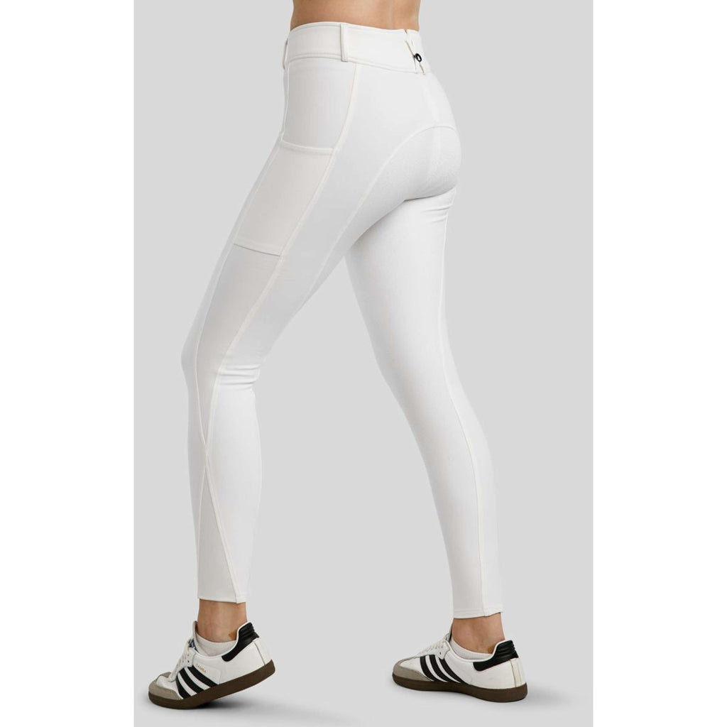 Montar Reithose Megan Full Grip Weiß