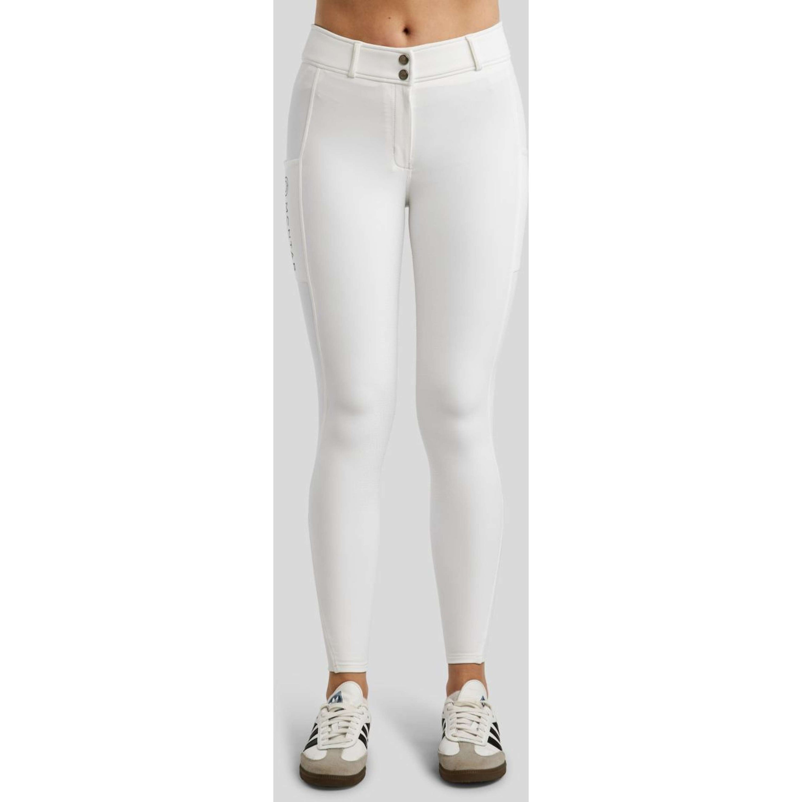 Montar Reithose Megan Full Grip Weiß