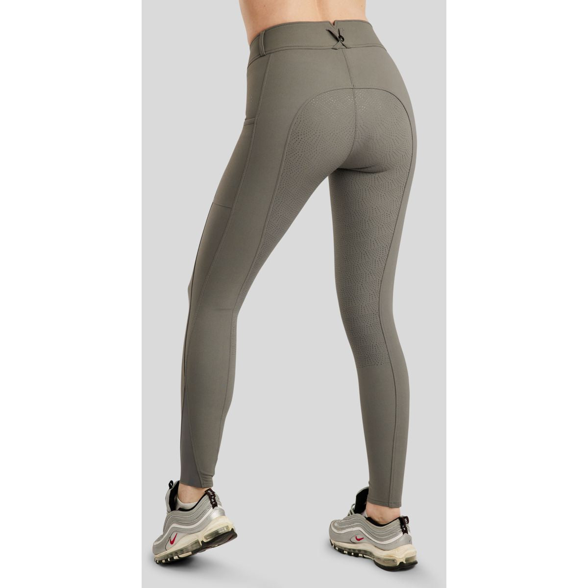 Montar Reithose Megan Full Grip Grau