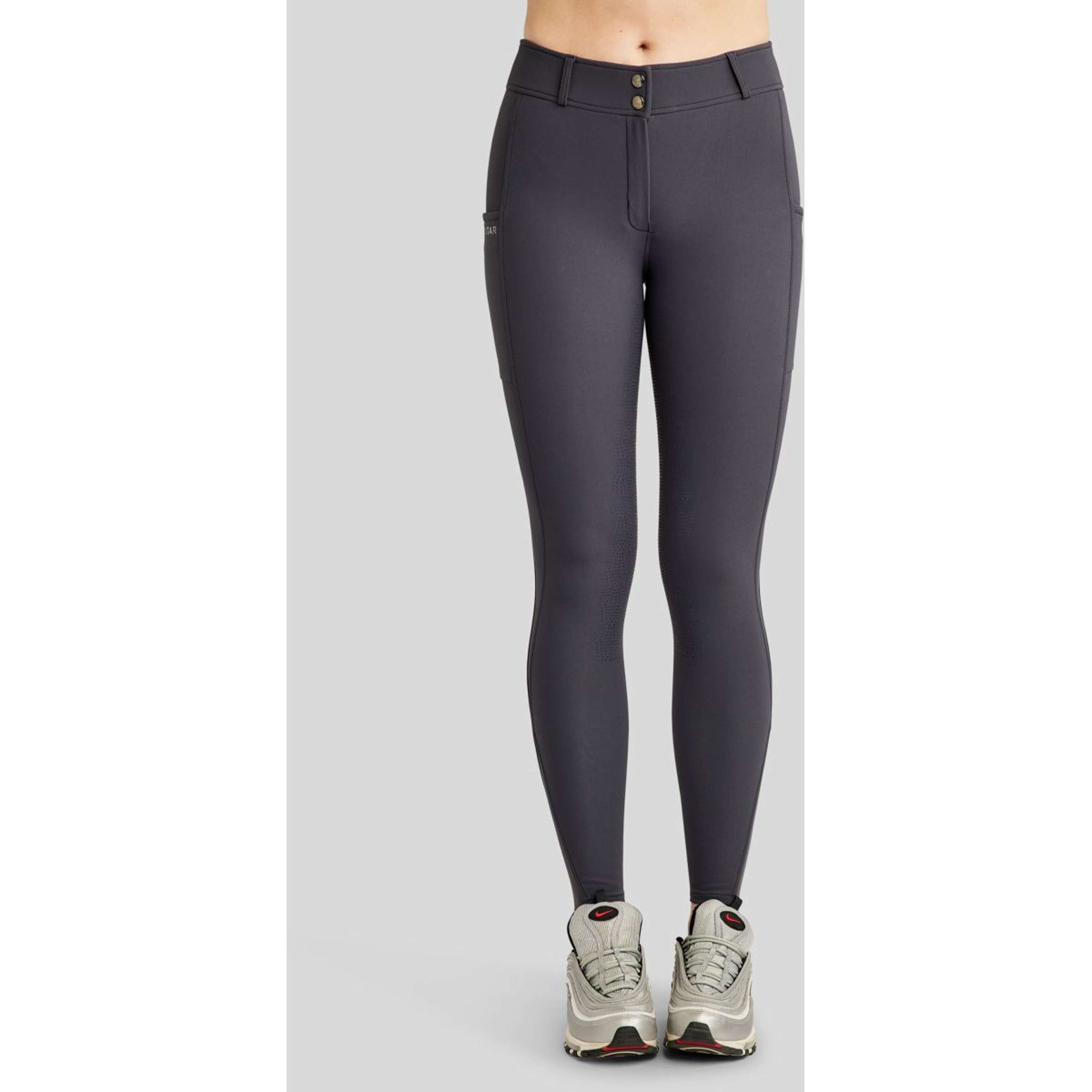 Montar Reithose Megan Full Grip Slate Grey