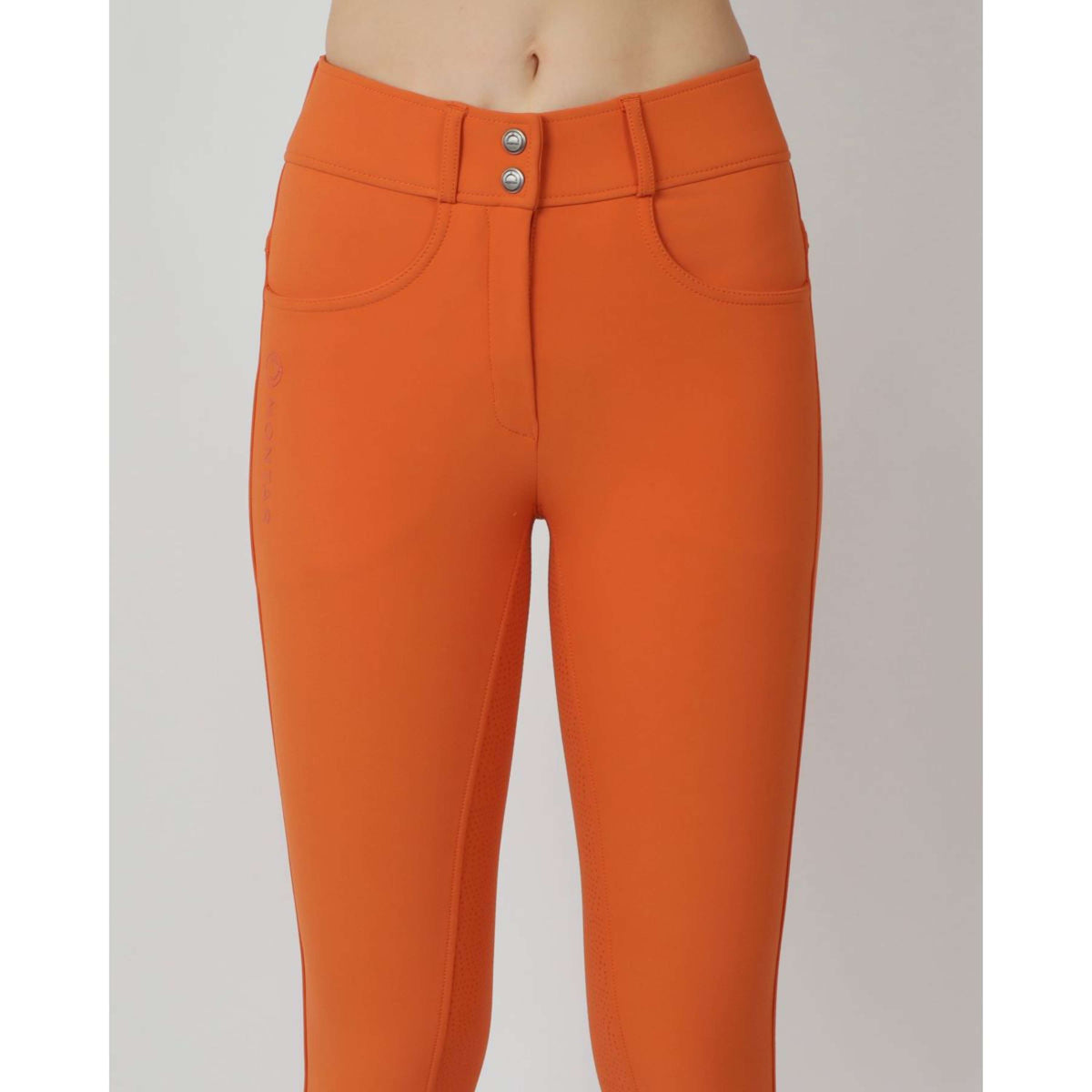 Montar Reithose Ess Megan High Waist Full Grip Burnt Orange