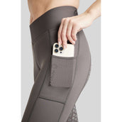 Montar Reitleggings Selena Pull On Full Grip Grau