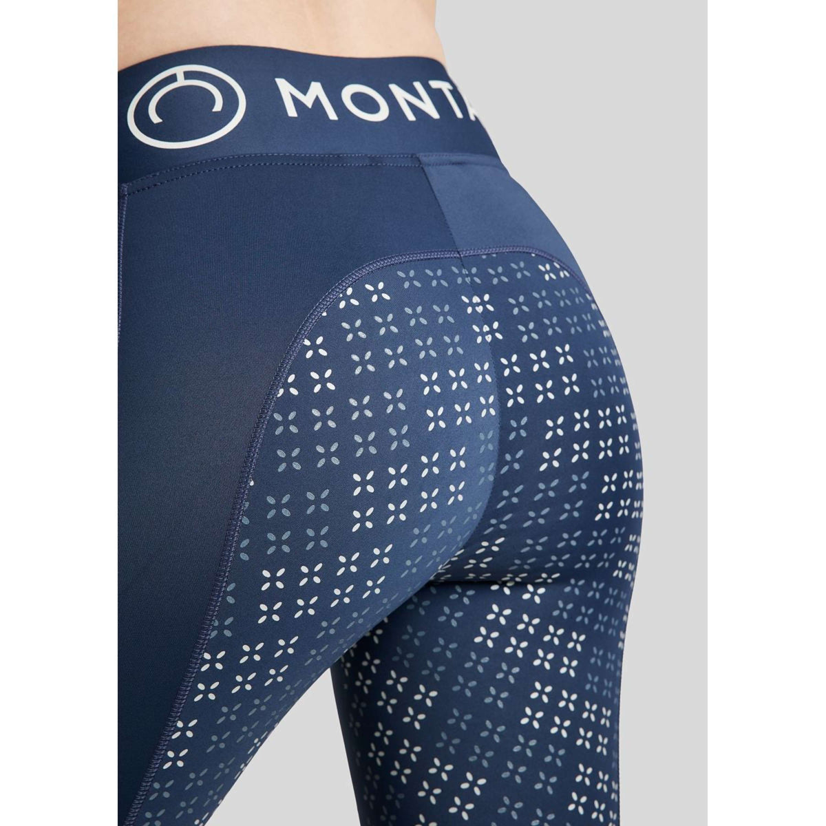 Montar Reitleggings Selena Pull On FullGrip Navy