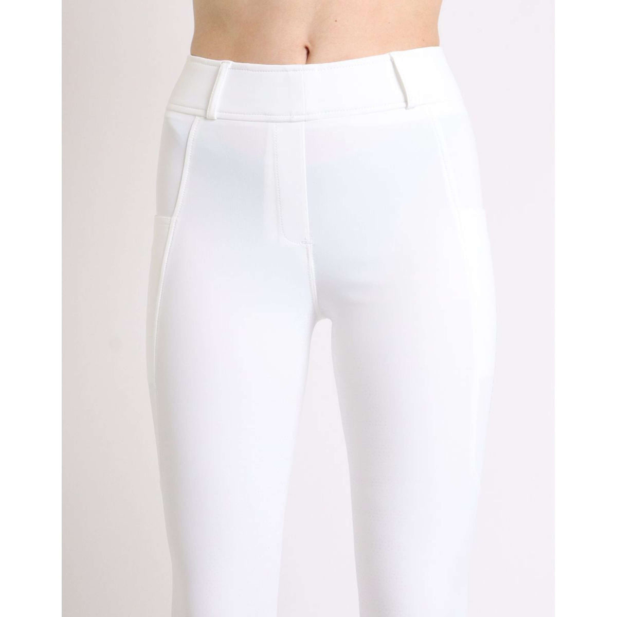 Montar Reitleggings MoAviana Crystal Full Grip Weiß