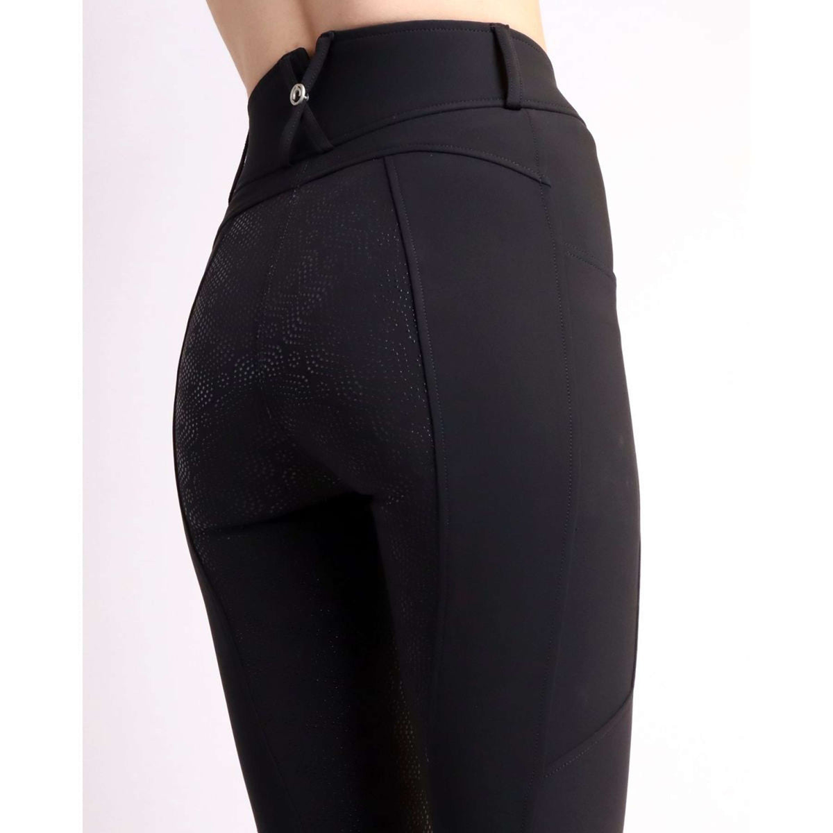 Montar Reitleggings MoAviana Crystal Full Grip Schwarz