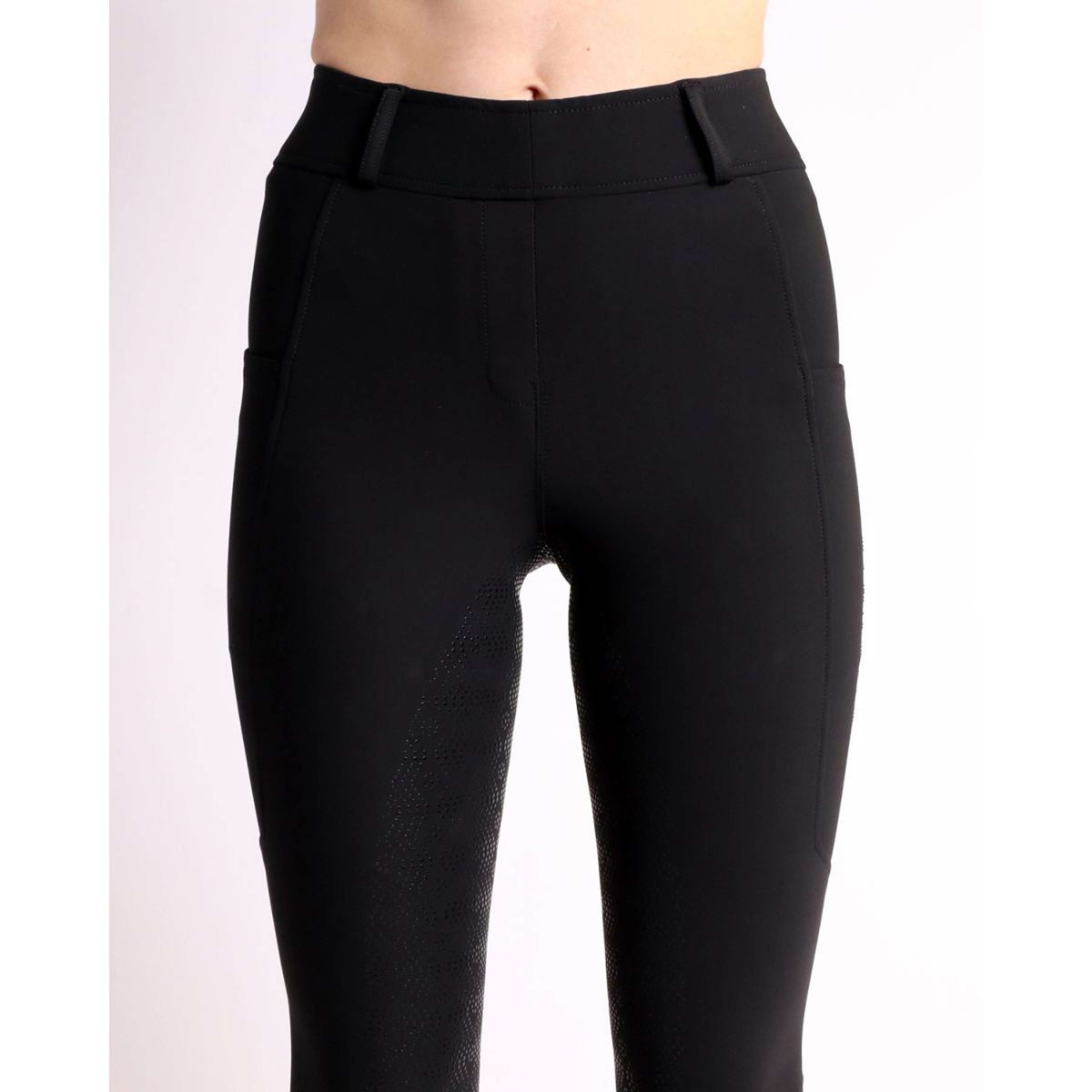 Montar Reitleggings MoAviana Crystal Full Grip Schwarz