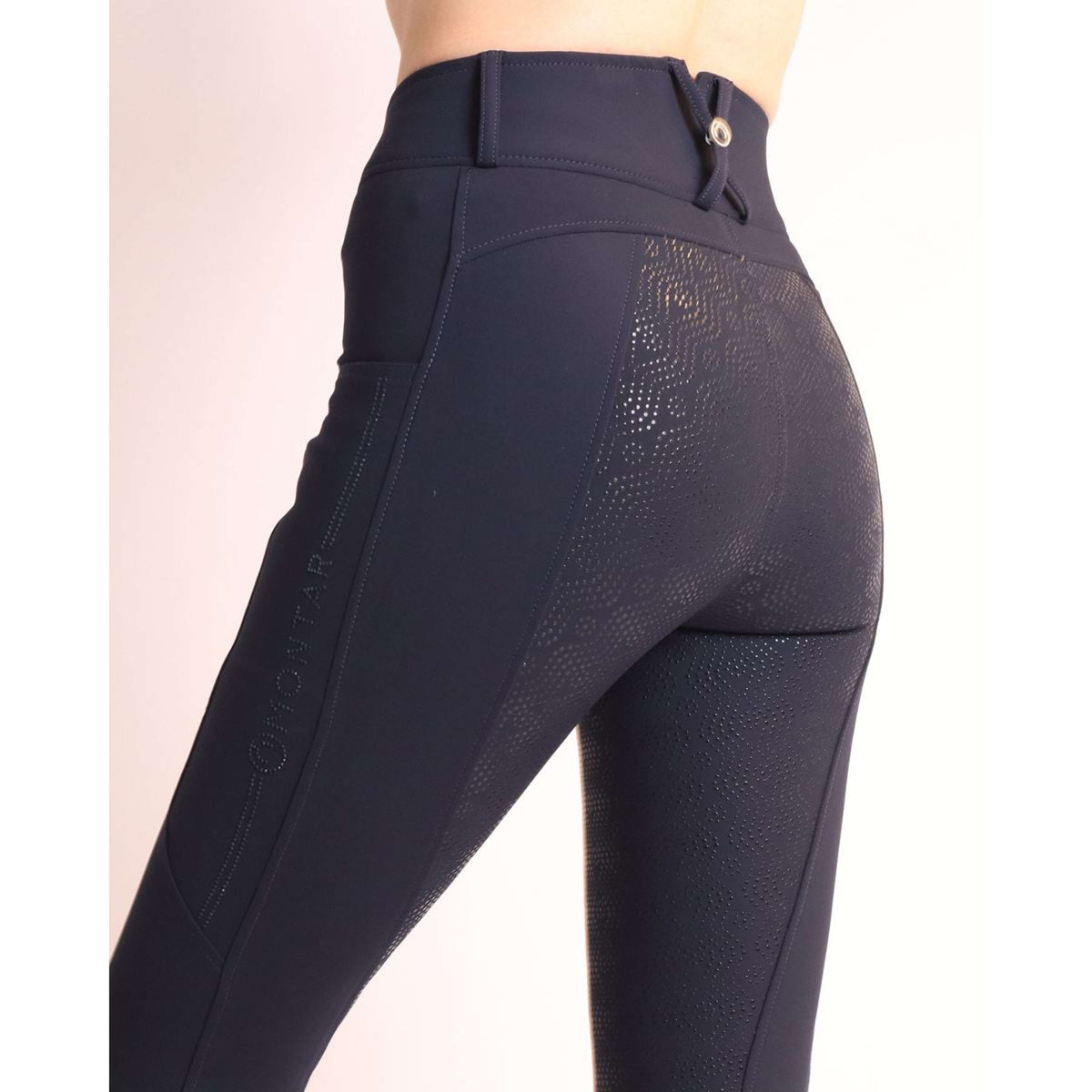 Montar Reitleggings MoAviana Crystal Full Grip Dark Navy