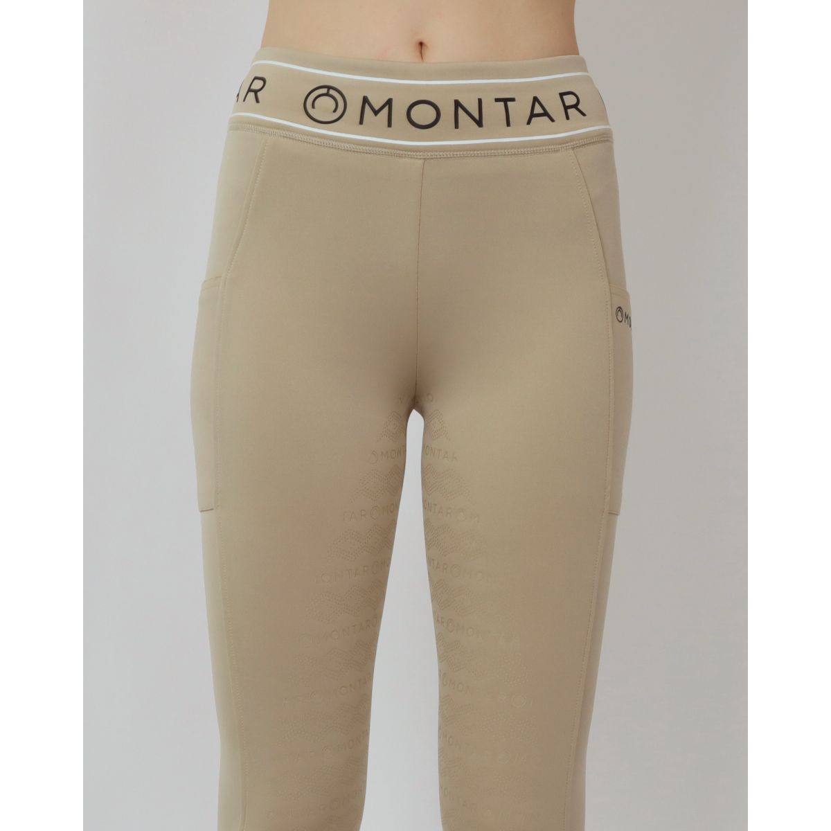 Montar Reitleggings MoMellani Viv Full Grip Beige