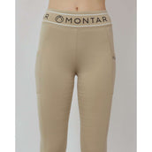 Montar Reitleggings MoMellani Viv Full Grip Beige