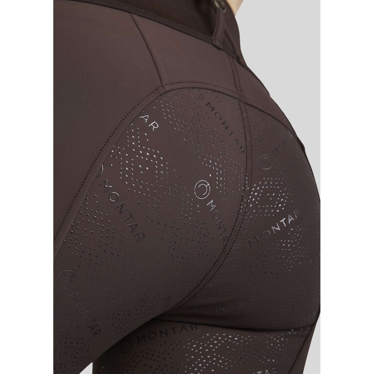 Montar Reithose MoAmelia Softshell Full Grip Braun